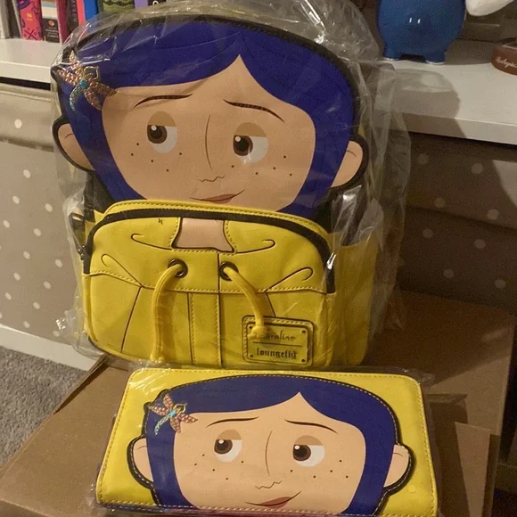 Loungefly | Bags | Coraline Loungefly Mini Backpack And  display picture 3